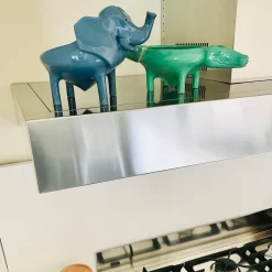 Ciotola Elephant Media in Ceramica Grigia