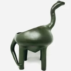Ciotola Grande Diplodocus grigio satinato