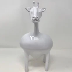 Ciotola Media Giraffa bianca
