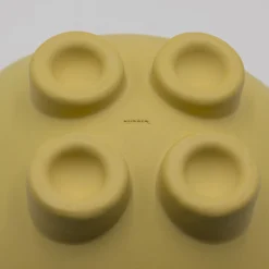 Ciotola scultorea porta frutta FRUUUIT in gres giallo