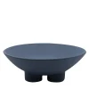 Ciotola scultorea porta frutta FRUUUIT in Gres Blu Petrolio