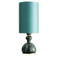 CL2123/D/V Lampada da tavolo Allegra verde e turchese