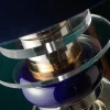 CL2108 Lampada da tavolo in ottone dorato