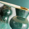 CL2122/VG Lampada da tavolo Allegra Verde e Turchese