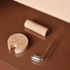 Cochlea Della Metamorfosi N.2 Moderate Brown Vaso