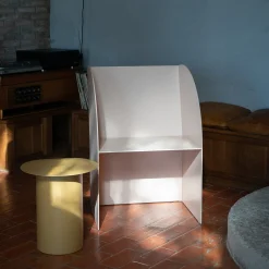 Coimbra 01 Poltrona da esterno in alluminio bianco