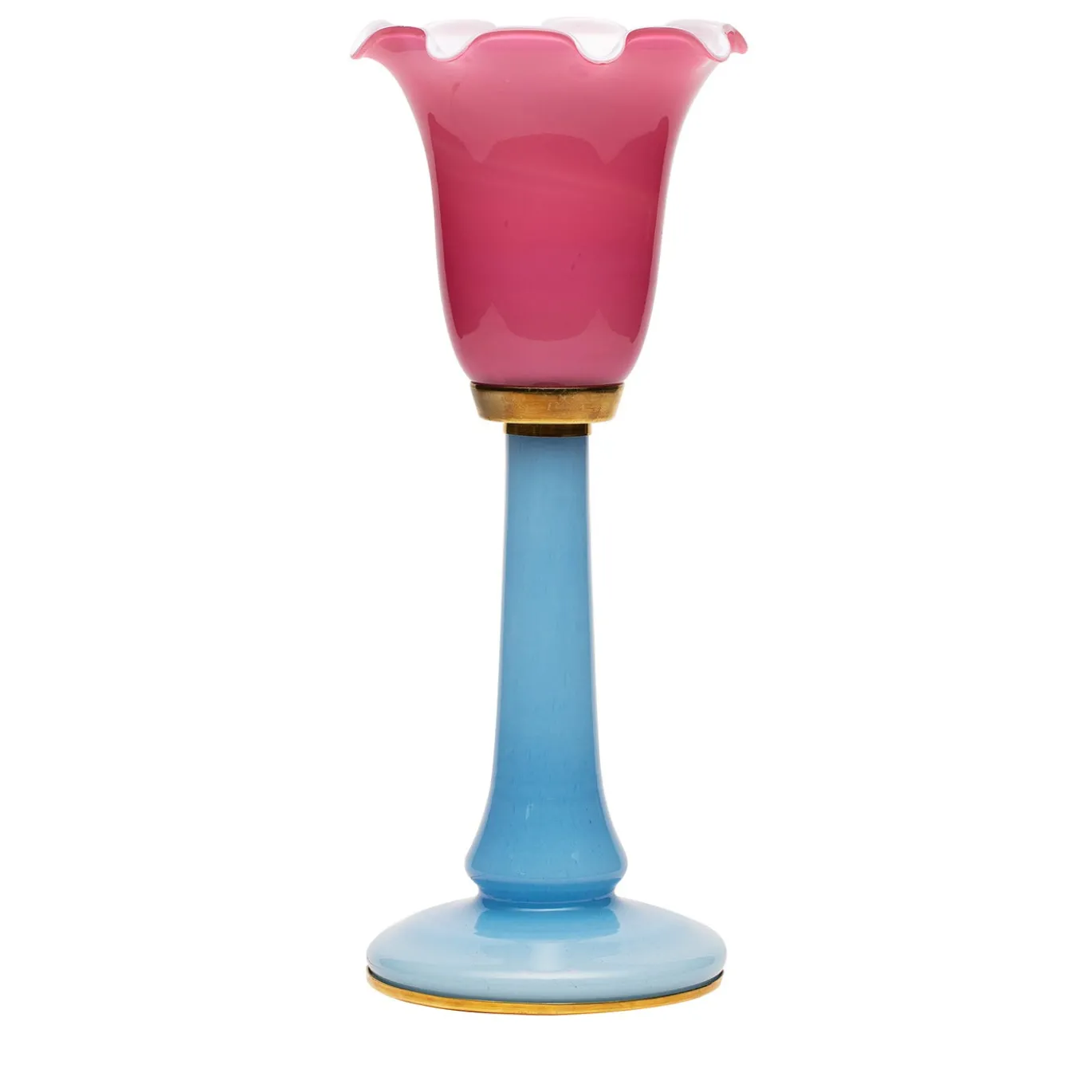 Collezione Rebirth Lampada da Tavolo in Vetro con Tulipano Rosa