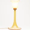 Collezione Rebirth Lampada da Tavolo in Vetro Tulipano Giallo