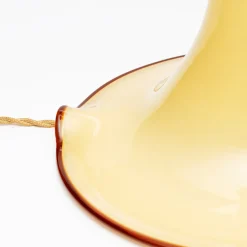 Collezione Rebirth Lampada da Tavolo in Vetro Tulipano Giallo