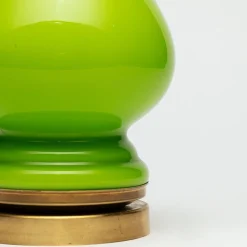 Collezione Rebirth Lampada da Tavolo in Vetro Gialla Lilie