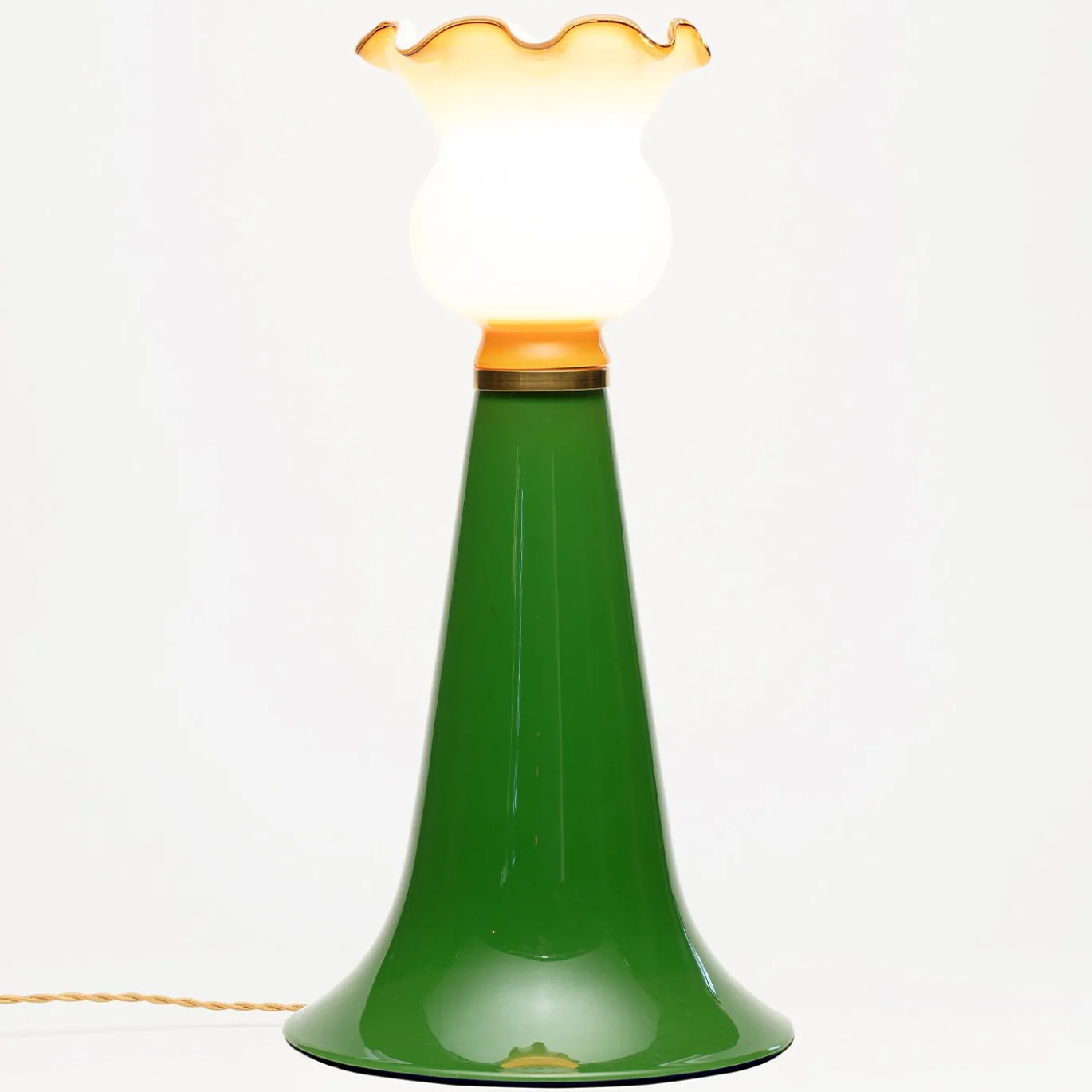 Collezione Rinascita Lampada da Tavolo in Vetro Big Lily