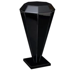 Colonna di supporto nero diamante