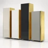 Colonna 01 Set di 4 armadietti neutri