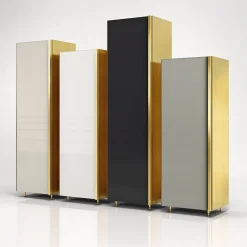 Colonna 01 Set di 4 armadietti neutri