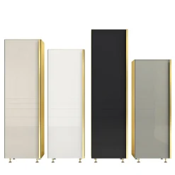 Colonna 01 Set di 4 armadietti neutri