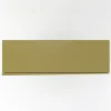Comò minimalista V in legno laccato giallo