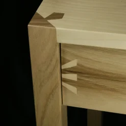 Comodino Bedtime for Joinery in Acero