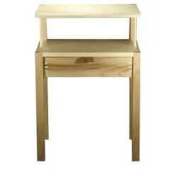 Comodino Bedtime for Joinery in Acero