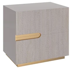 Comodino bianco Clizia