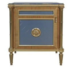 Comodino in foglia d'oro