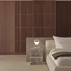 Comodino in marmo Arabescato bianco Linea di Martage Collection