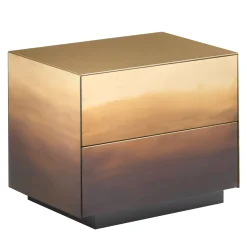Comodino Marea 50 in Ottone di Zanellato&Bortotto