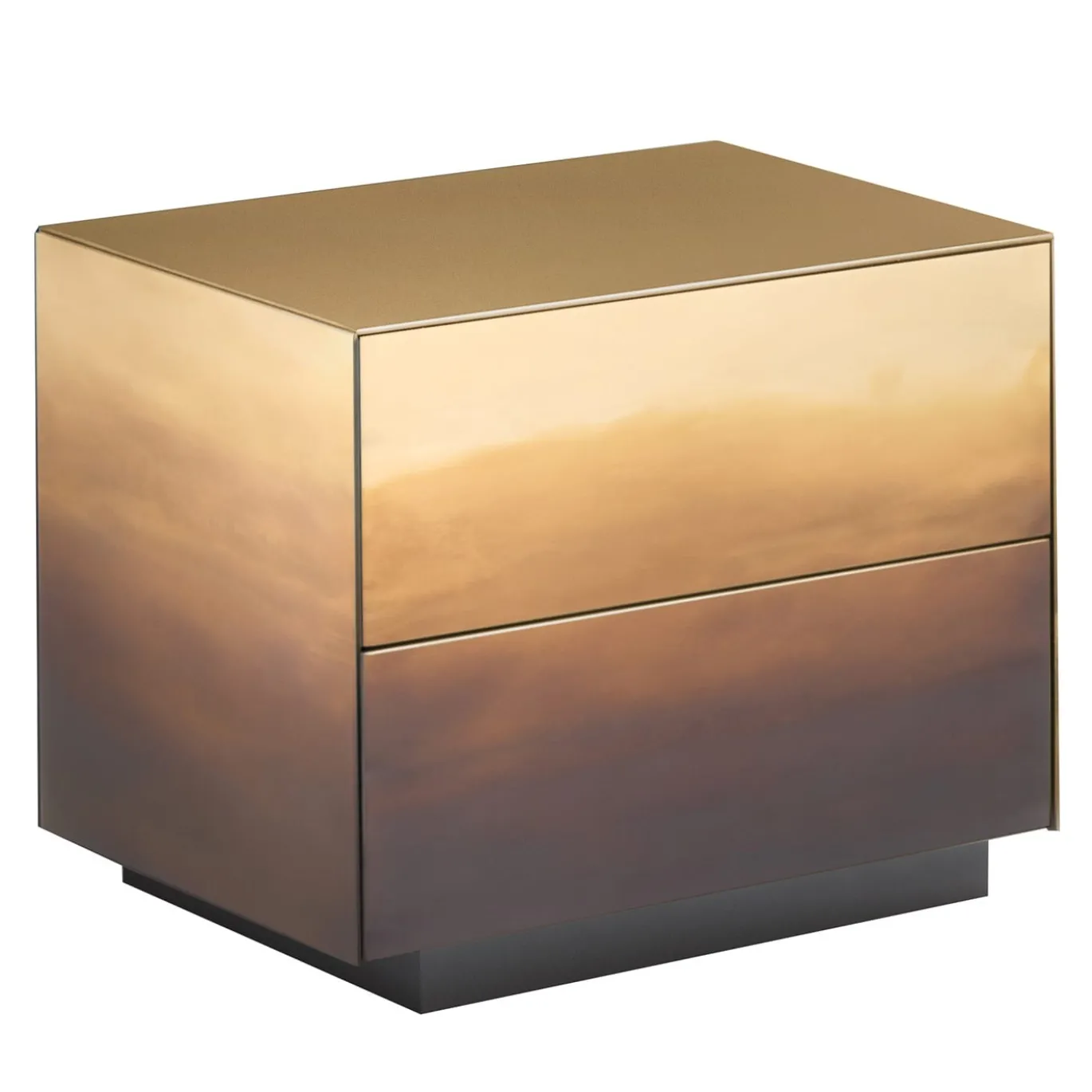 Comodino Marea 50 in Ottone di Zanellato&Bortotto