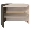 Comodino moderno Sheriva Flare beige