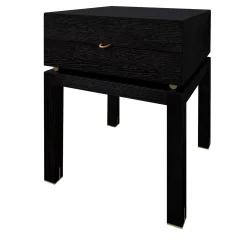 102 Comodino nero TNT