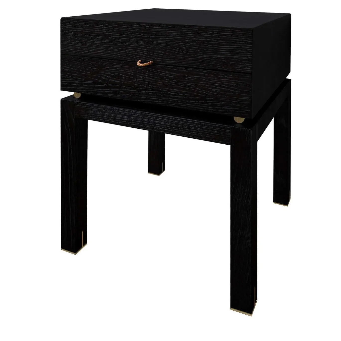 102 Comodino nero TNT