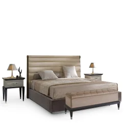 Comodino Penthouse Bianco e Nero