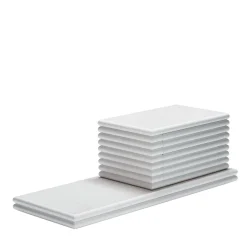 Comodino Scala bianco