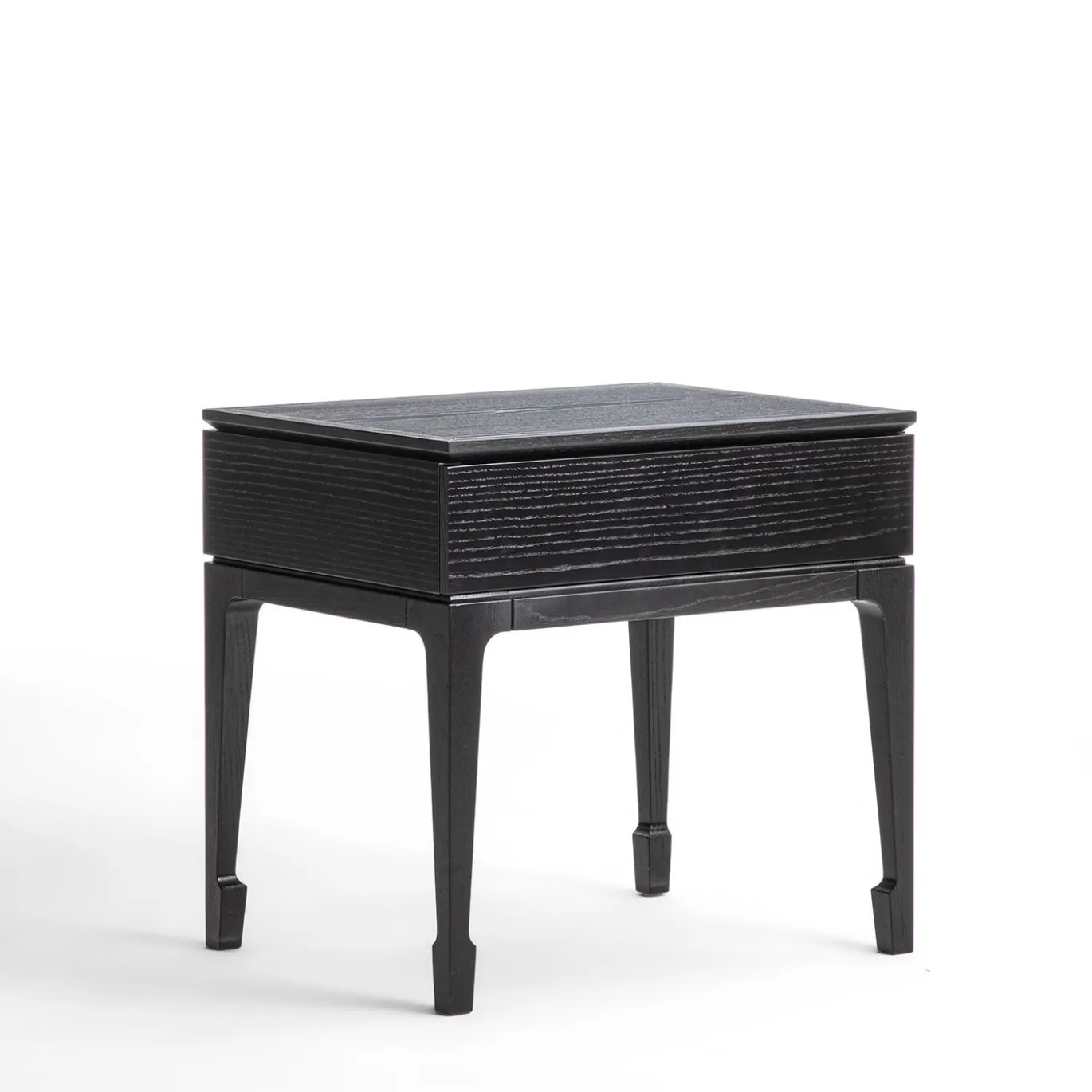 Comodino Taisha Nero in Legno