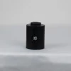 Com Portacandele cilindrico in marmo nero