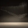 Composizione del ciondolo Onda di foglie