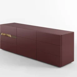 ComRì Credenza rossa con cassetti di Toyo Ito