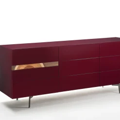 ComRì Credenza rossa con cassetti di Toyo Ito