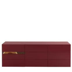 ComRì Credenza rossa con cassetti di Toyo Ito