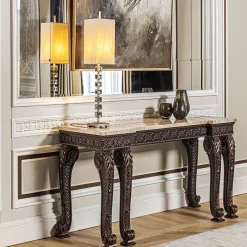 Console di finitura in bronzo