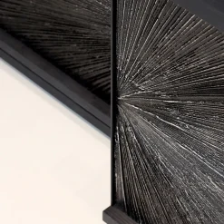 Console in Abete Nero Sun Hole