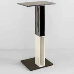 Console in ceramica nera e bianca Rivington 90 di Edward Barber e Jay Osgerby