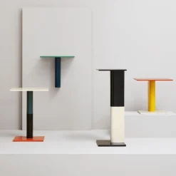 Console in ceramica nera e bianca Rivington 90 di Edward Barber e Jay Osgerby