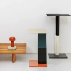 Console in ceramica nera e bianca Rivington 90 di Edward Barber e Jay Osgerby
