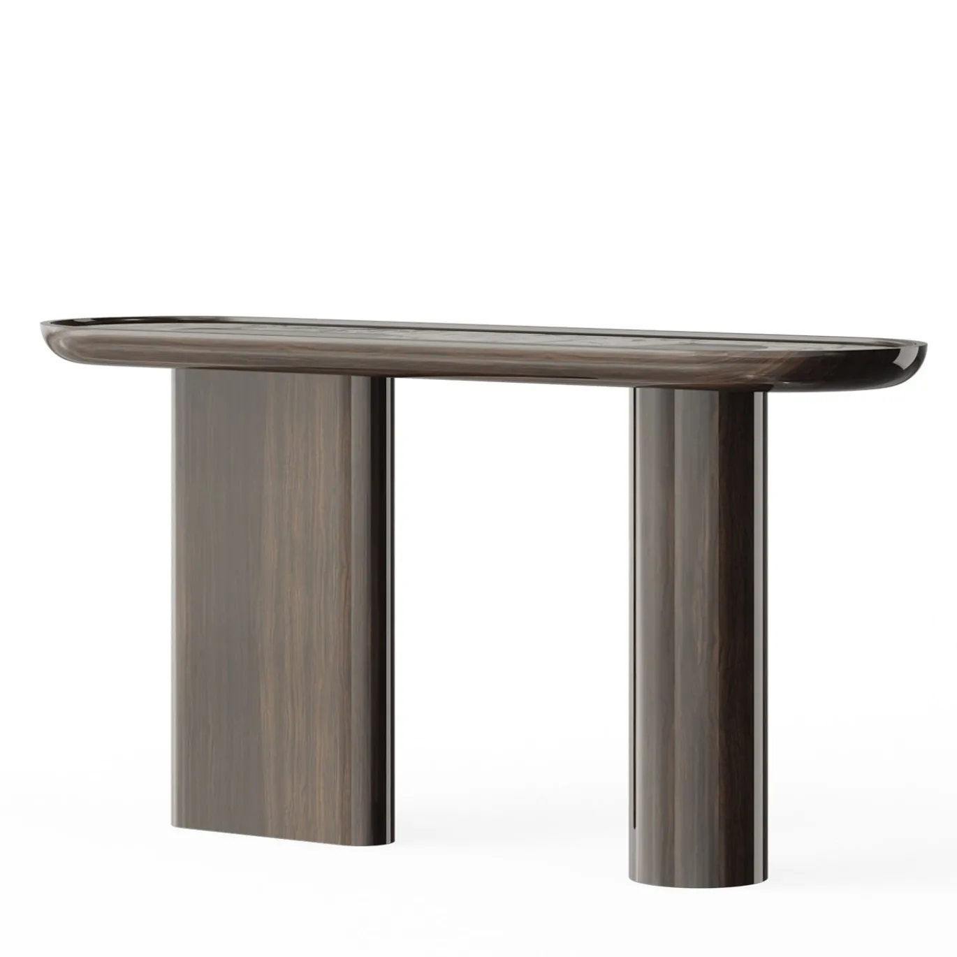 Console in legno di eucalipto Creta