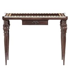 2302 Console in legno intagliato a mano