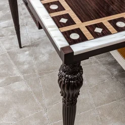 2302 Console in legno intagliato a mano