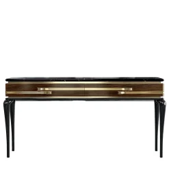 Console in legno lucido
