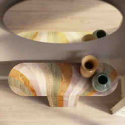 Console Marea Aquarel Edition Polychrome di Patricia Urquiola
