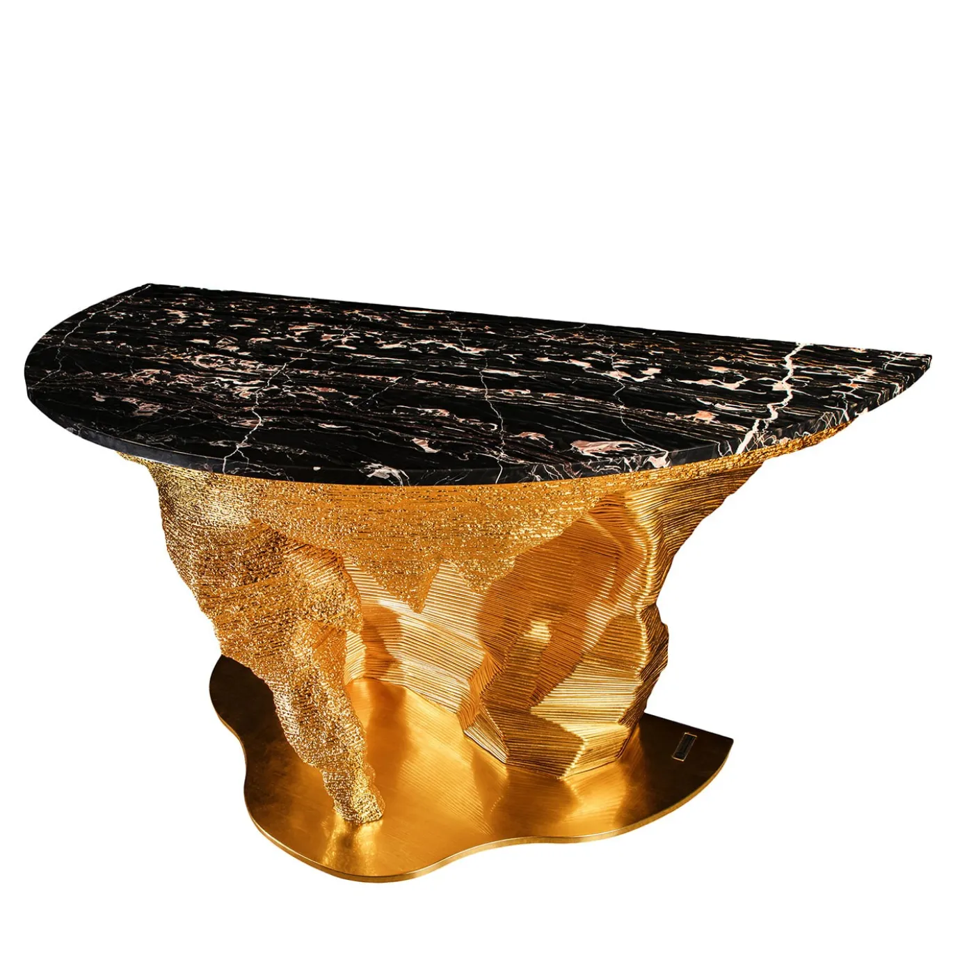 Consolle Gold Moon di Giò Pozzi