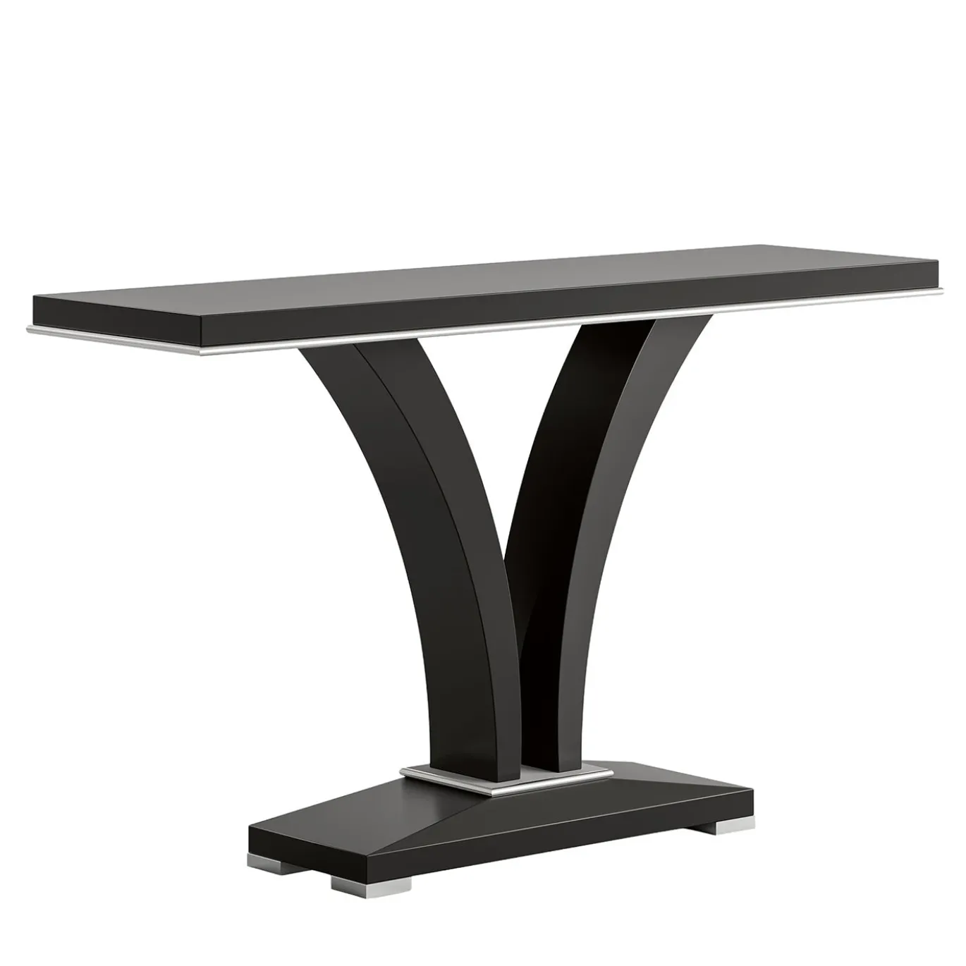 Consolle in legno di ciliegio nero